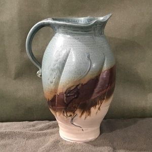MIKE TAYLOR Large Abstract Pottery Pitcher